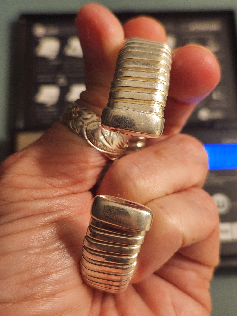 Milor 925 Silver Cuff  Bracelet With Flex - Picture 13 of 13